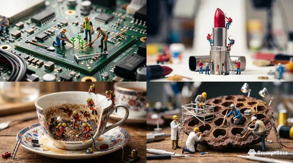 Miniature Macro Commercial Product Assets