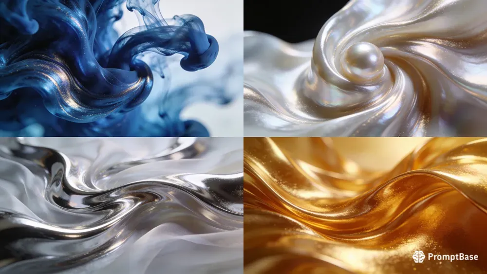 Liquid Swirls Fluid Textures Generator