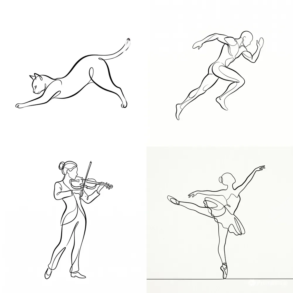 Minimalist Line Art