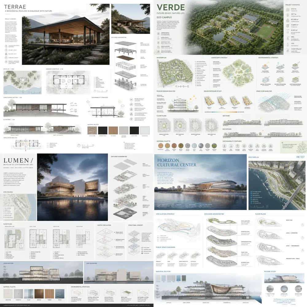 Architectural Competition Board Generator