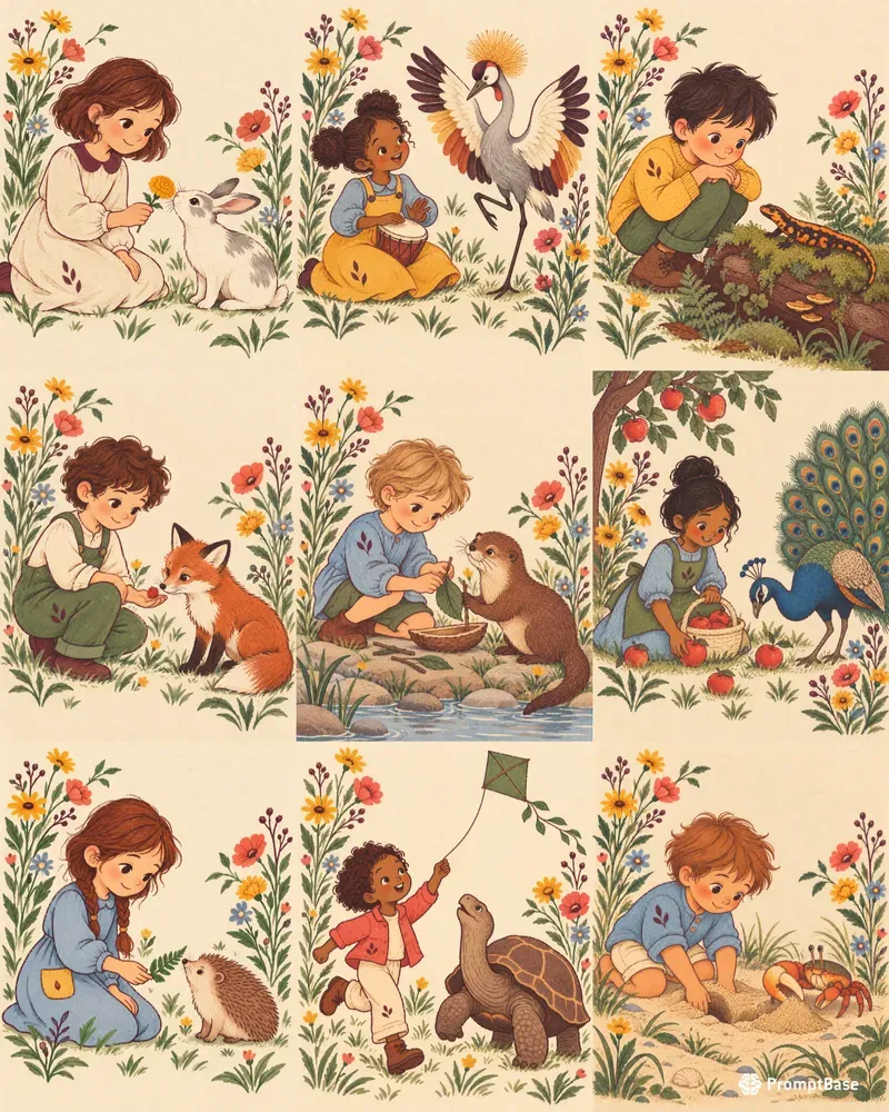 Kids Storybook Cute Illustrations
