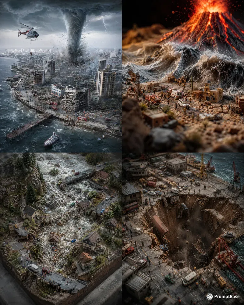 Disaster Diorama Generator
