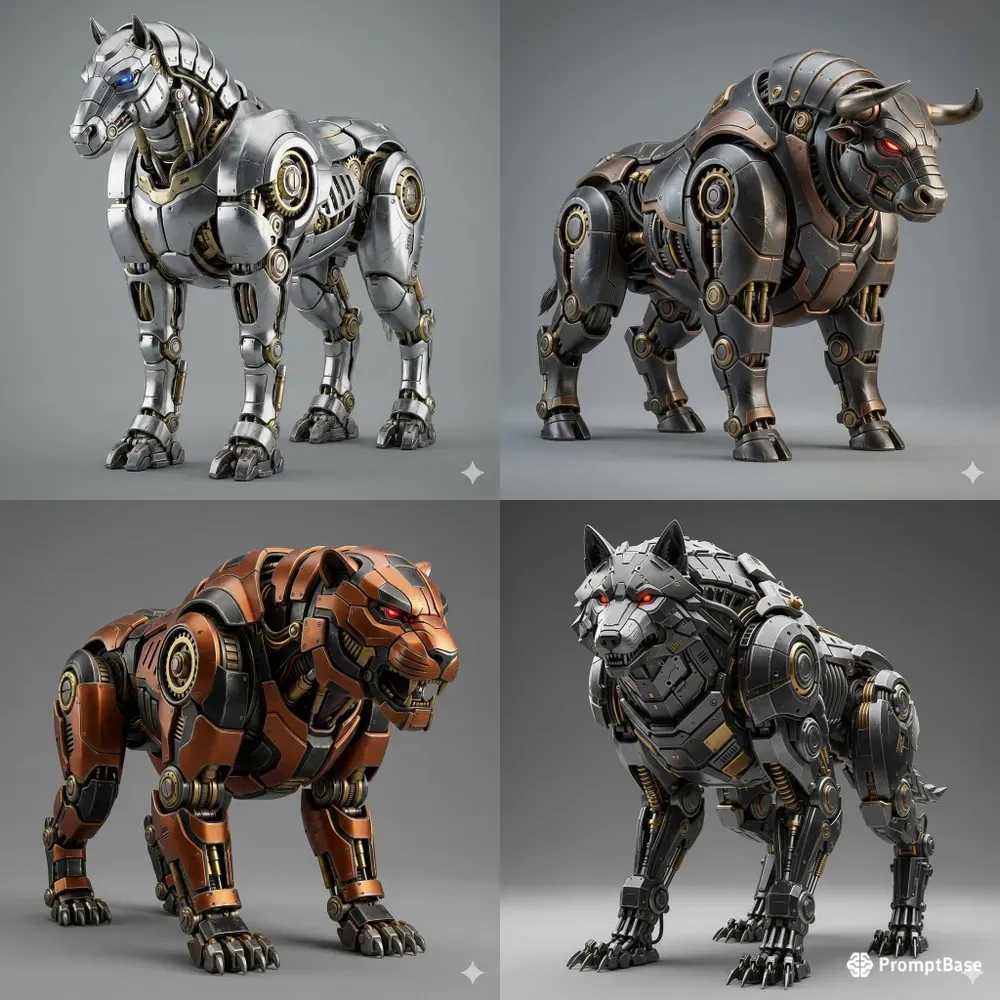 Scifi Mechanical Animals