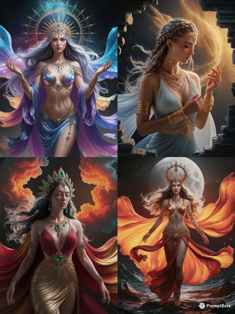 Mystical Muses Divine Feminines