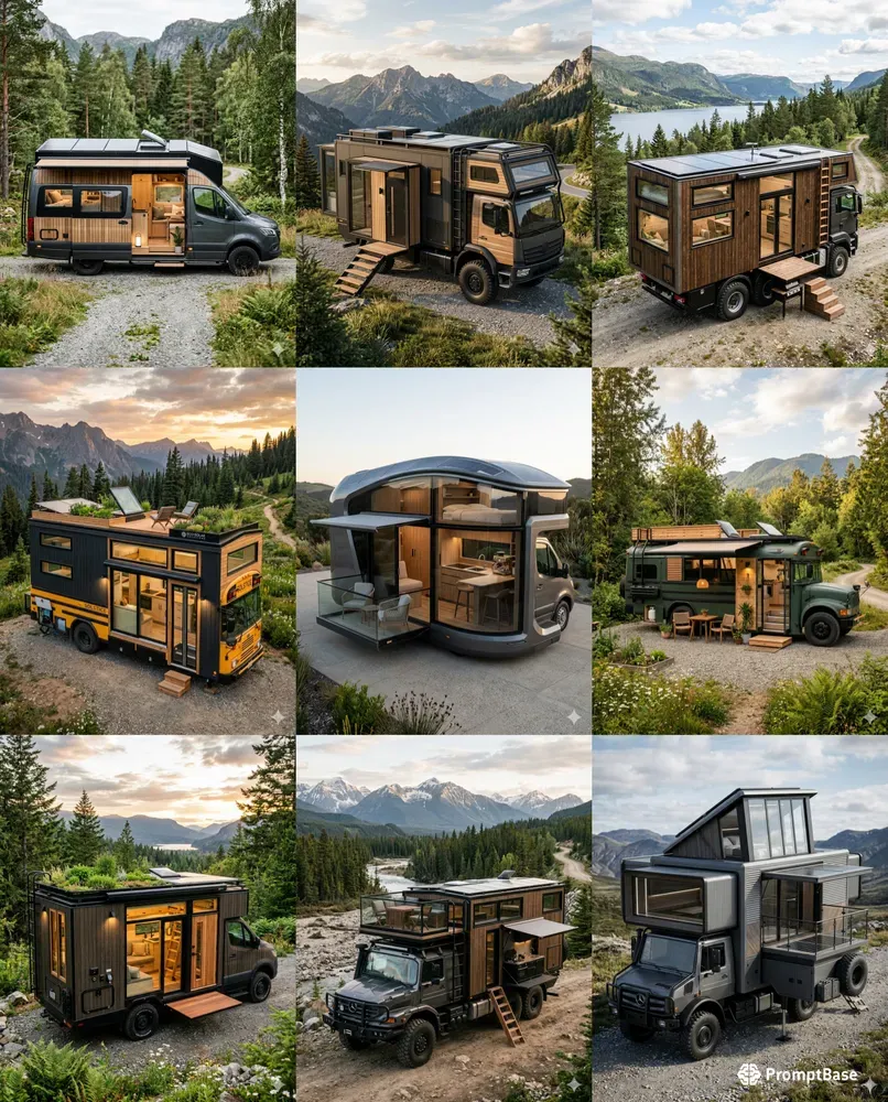Vehicle Tiny House Design Generator
