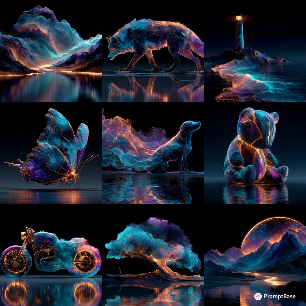 Photography Cinematic Scifi Iridescent