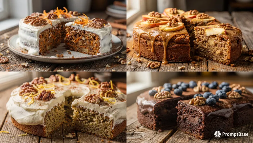 Realistic Healthy Cake Photo Flux