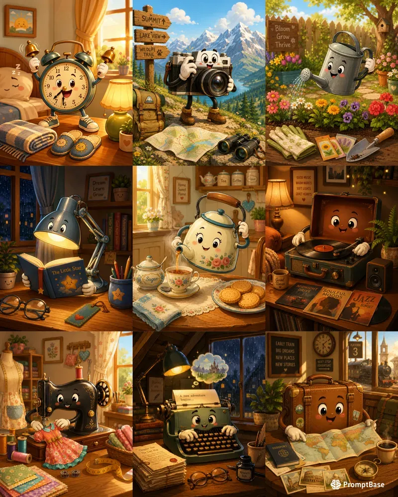 Everyday Object Character Makers