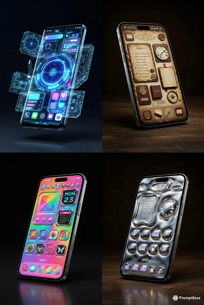 Dream Screen UI Concepts