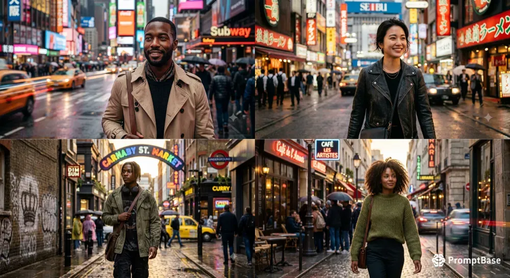 Cinematic Urban Portraits
