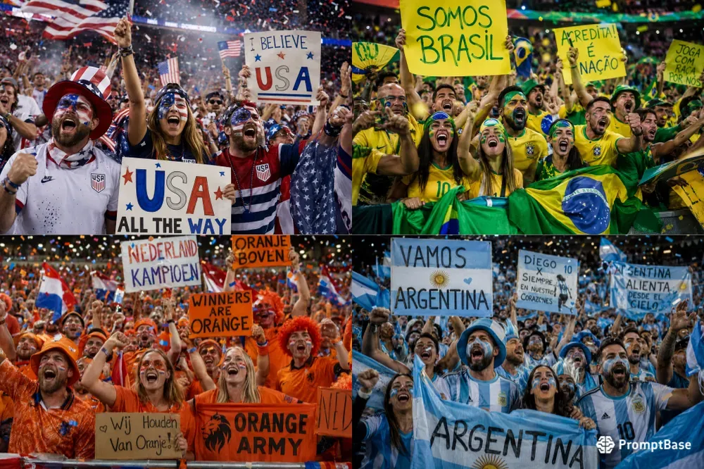 World Cup Fan Nations Collectives