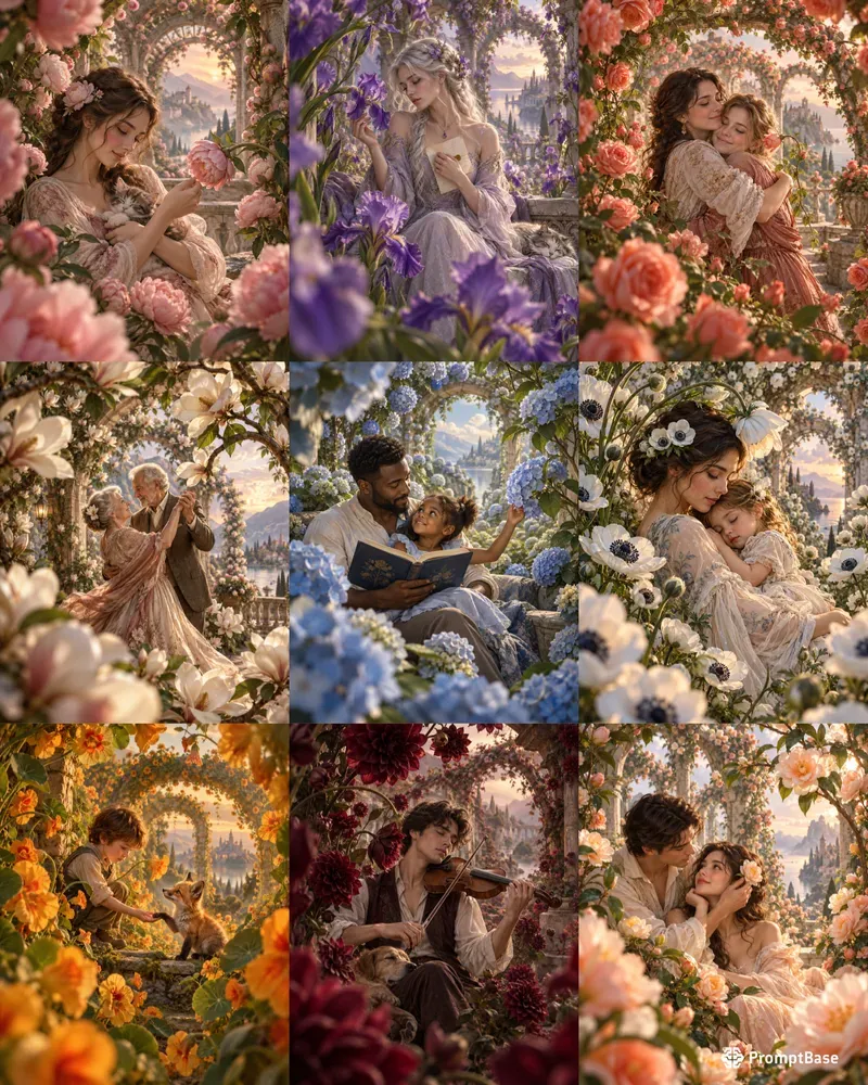 Botanical Layer Frames