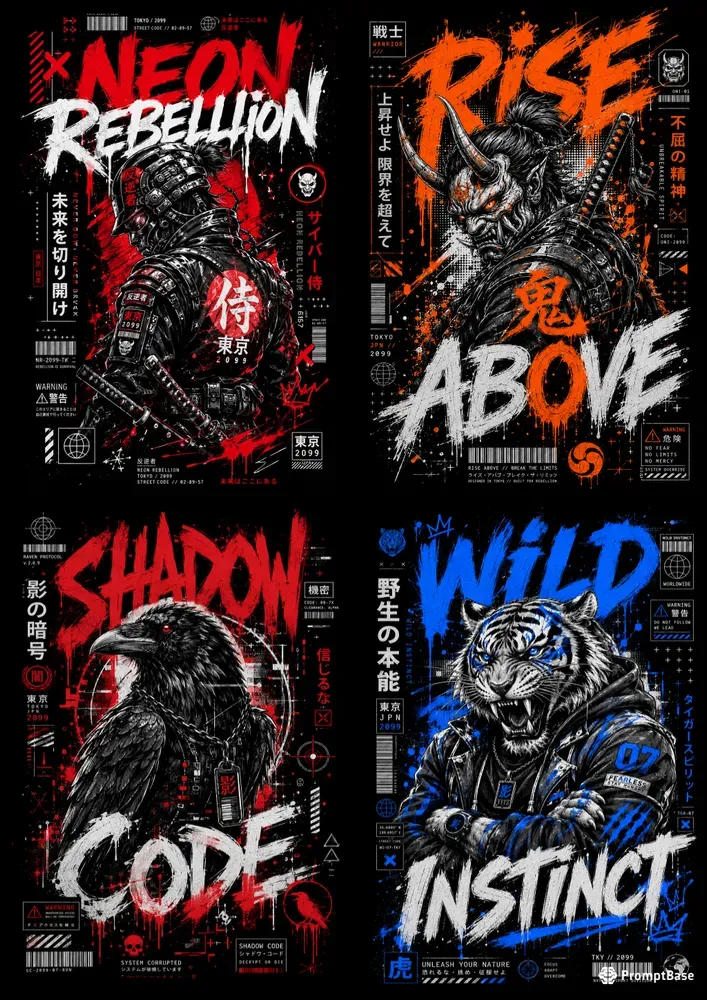 Urban Chaos Tshirt Designs