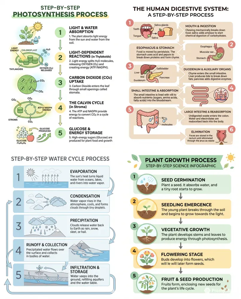 Stepbystep Science Process Infographics
