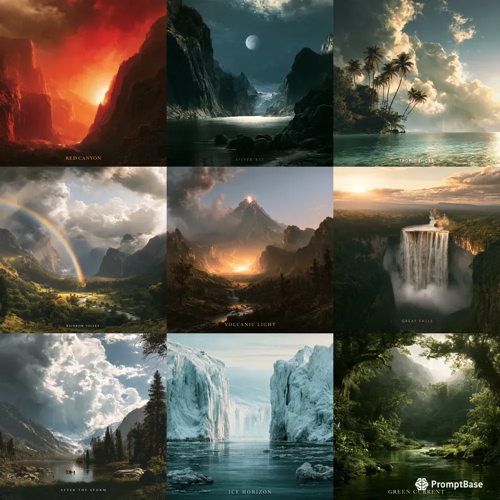 Epic Sublime Landscape Photo Covers