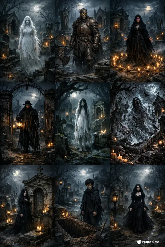 Gothic Graveyard Generator