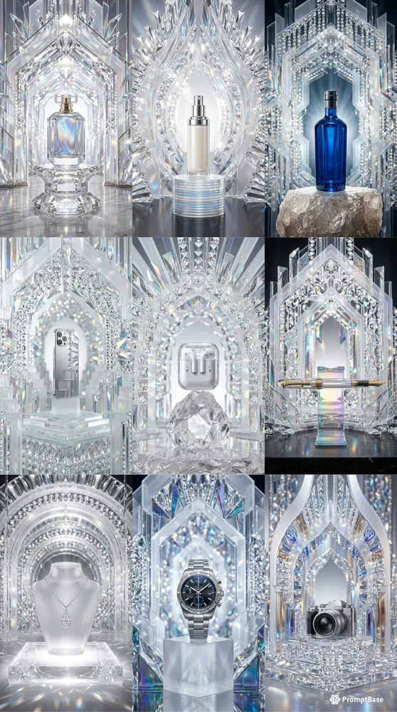 Heritage Stage Crystal Luminous Glasses