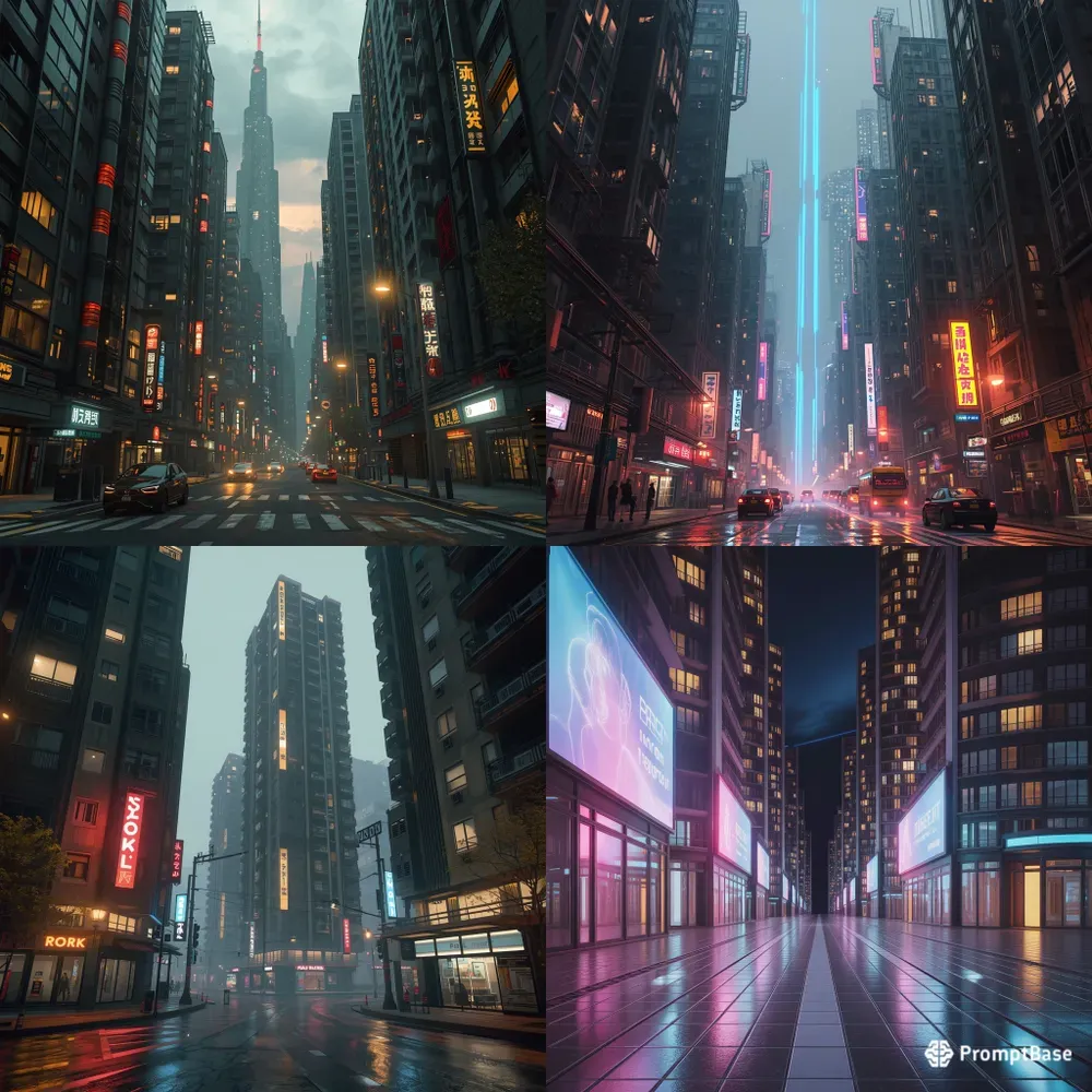 Cyberpunk Residential Nights 50