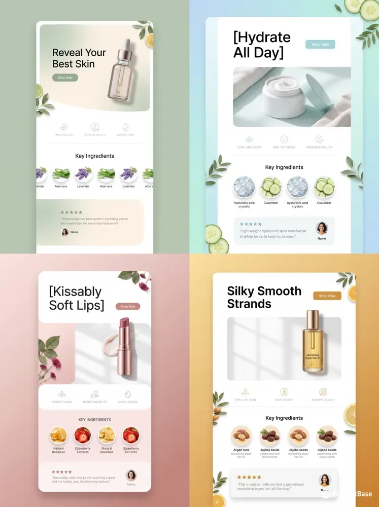 Beauty Ad Banner Generator