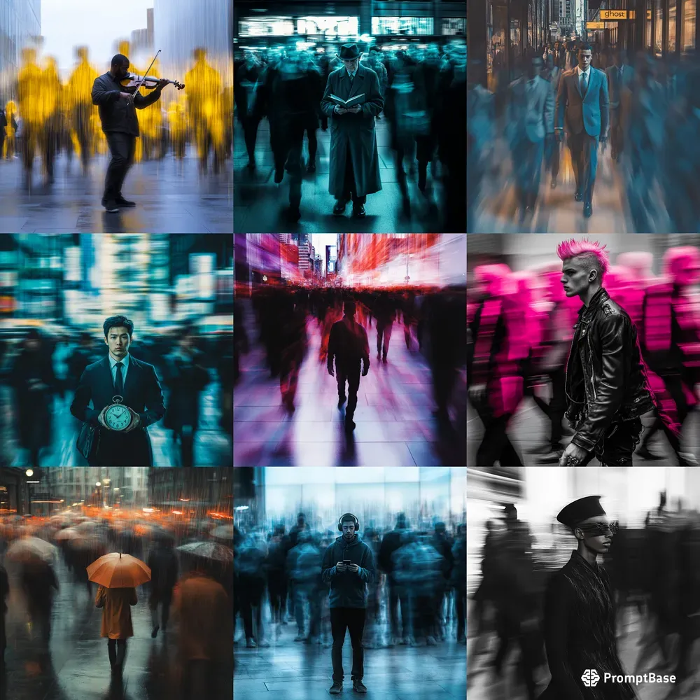 Urban Editorial Photography Motion Blur