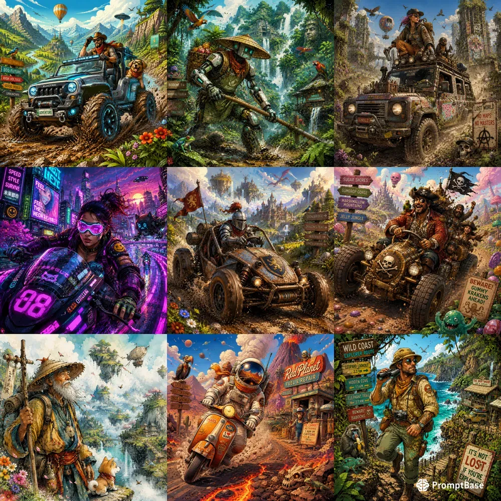Postapocalyptic 4x4 Journeys