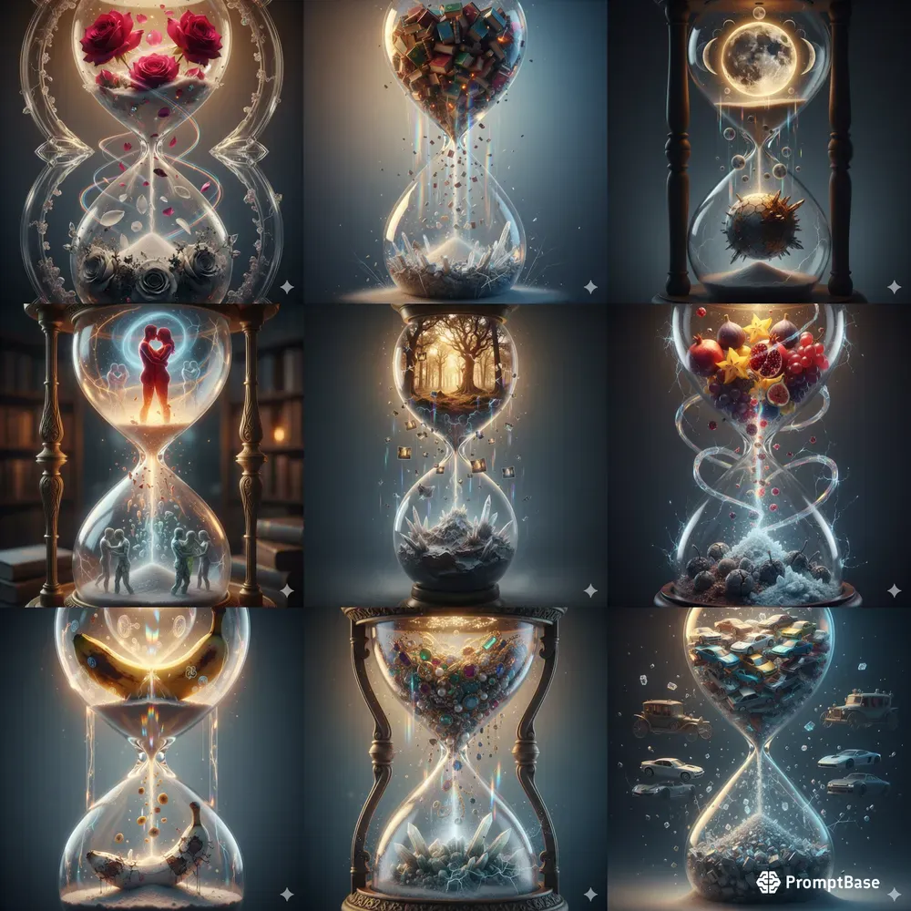 Holographic Entropy Hourglasses