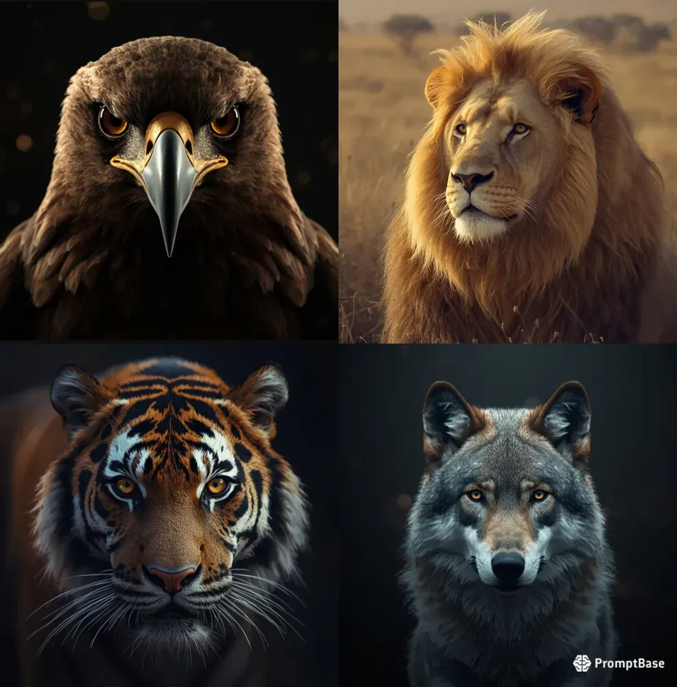Apex Predator Cinematic Portraits
