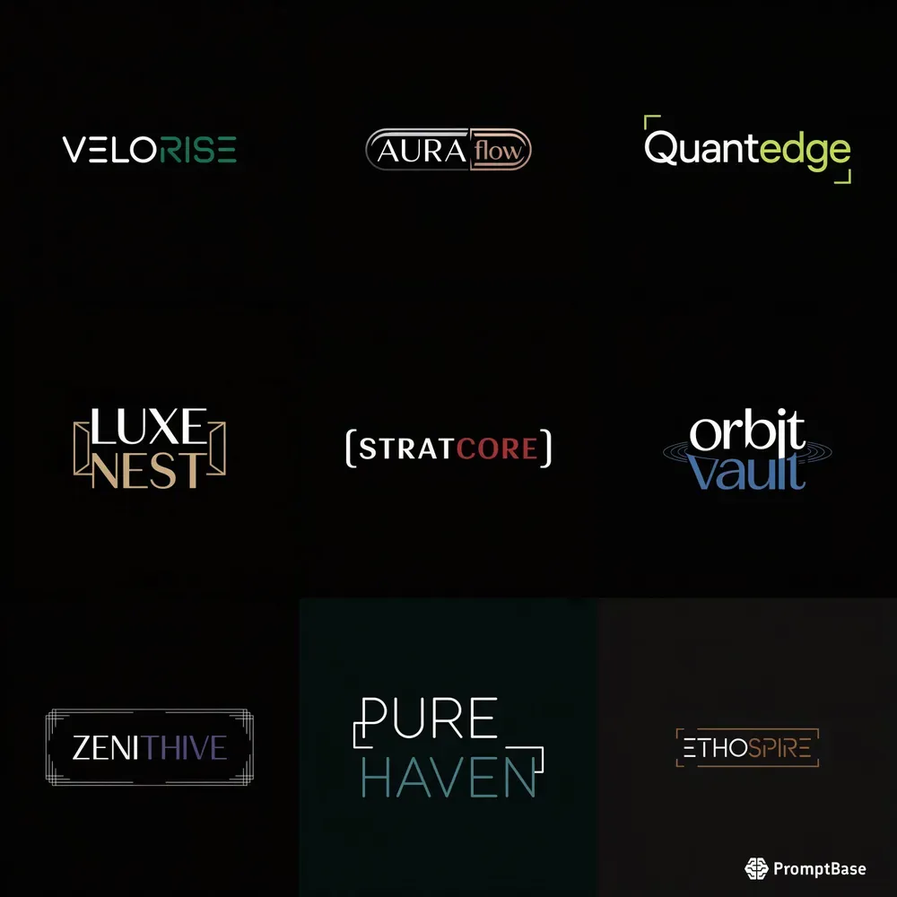 Premium Modern Logo Suites