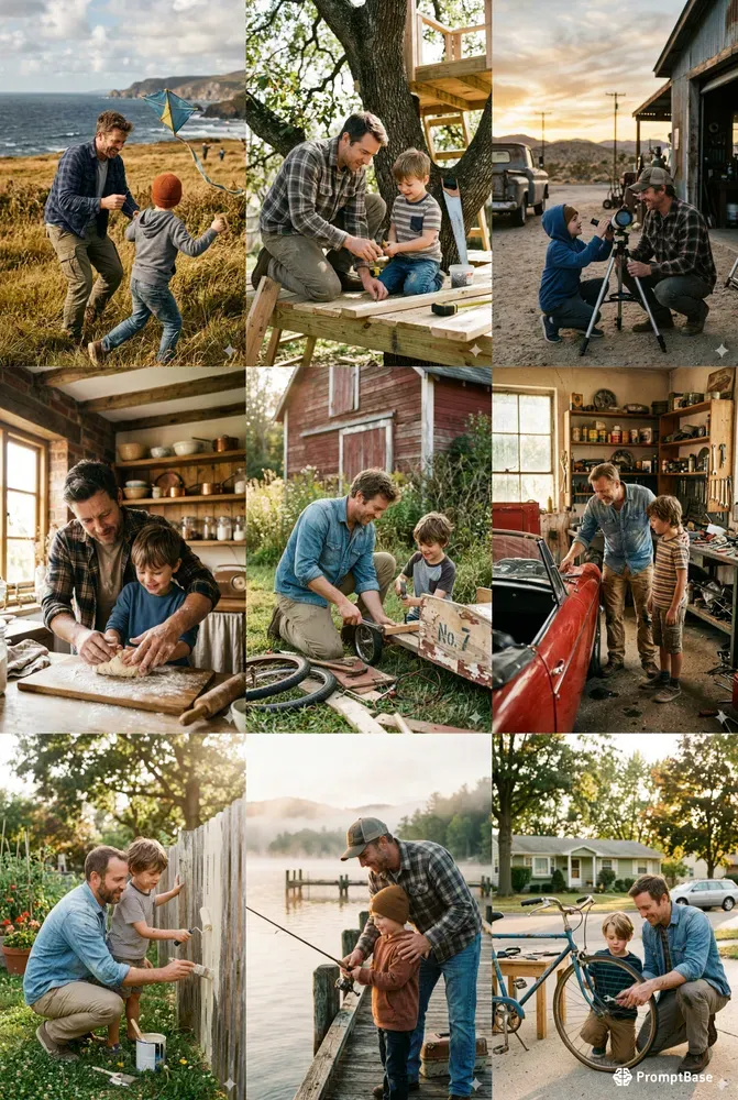 Fathers Day Analog Memory Shots