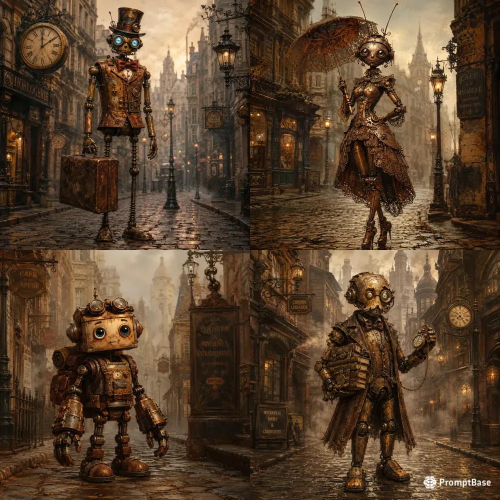 Rustbound Robot Wanderers