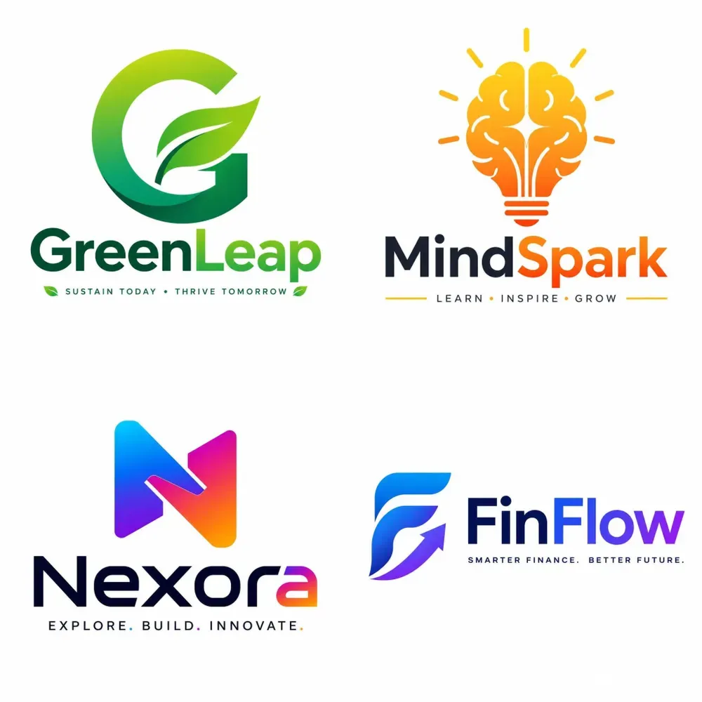 Vibrant Startup Logo Packs Modern Bold