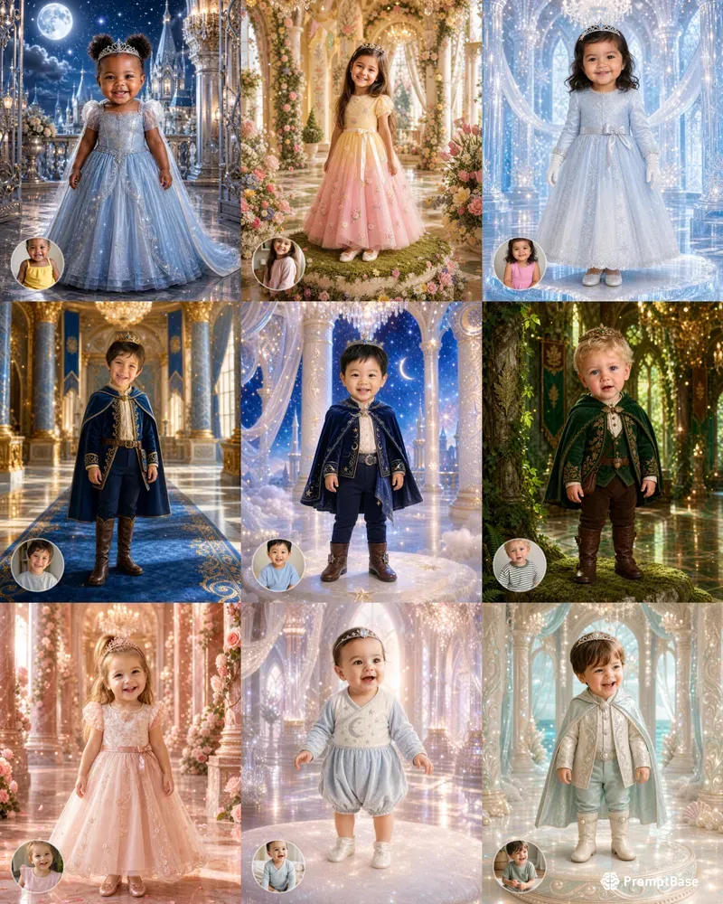 Your Childrens Royal Fairytale Portraits