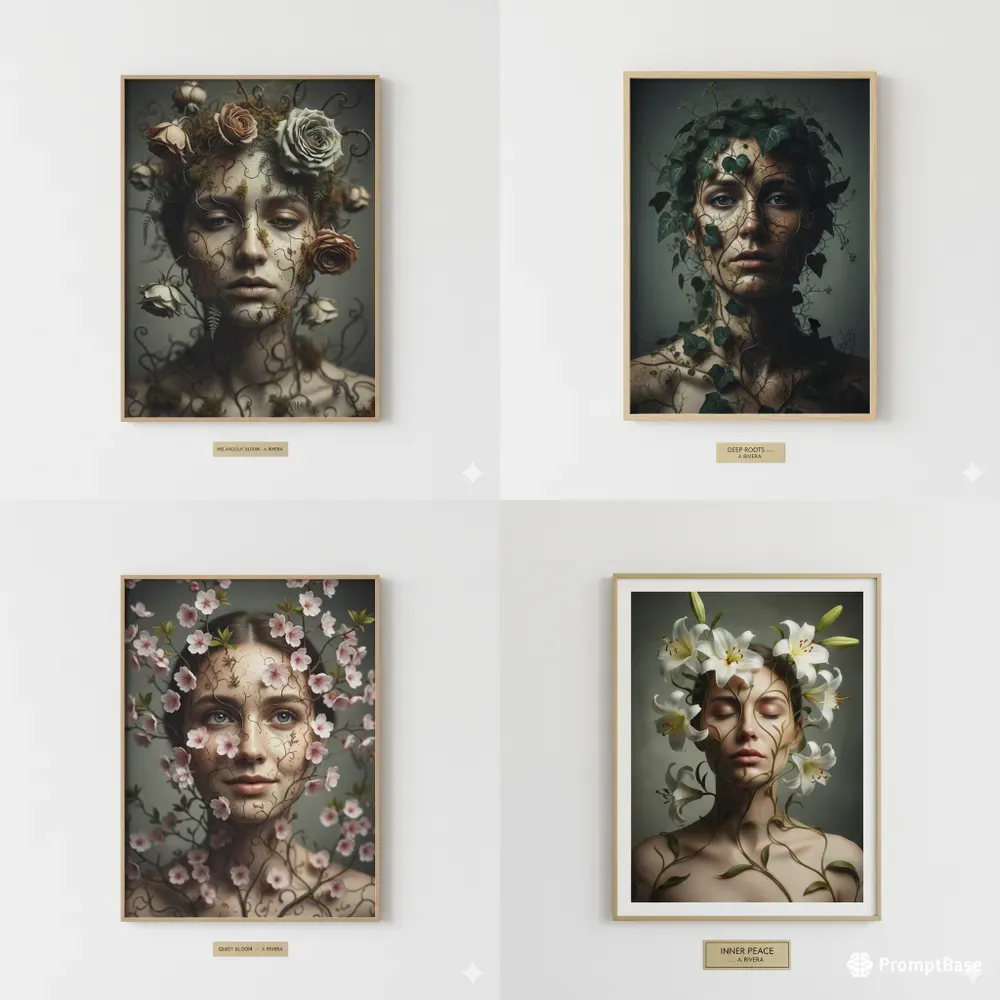 Emotional Botanica Wall Art Posters