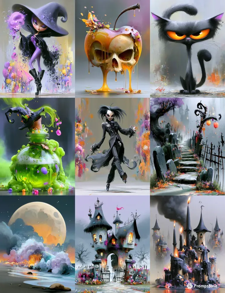 Halloween Macabre Fairytale Junk Journals