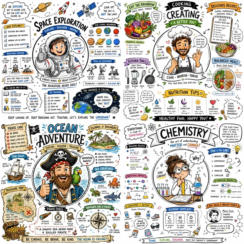 Handdrawn Infographics