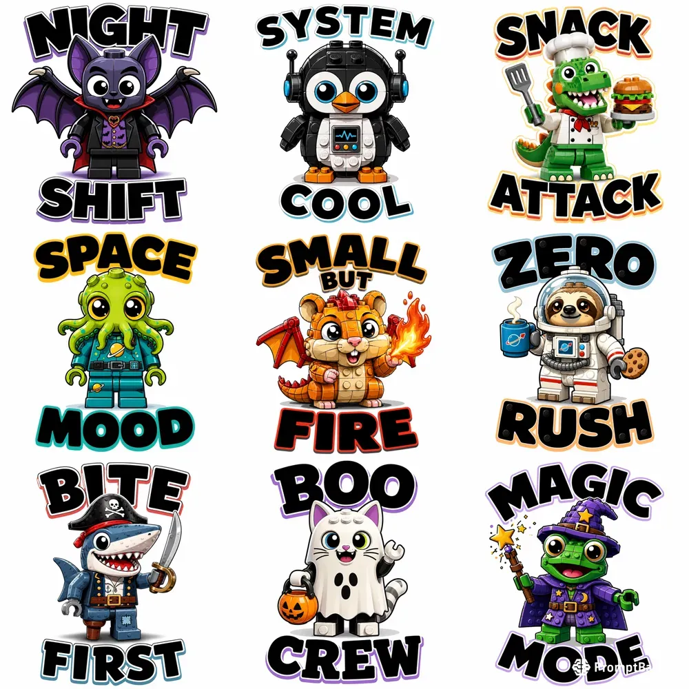 Cute Lego Monster Quotes