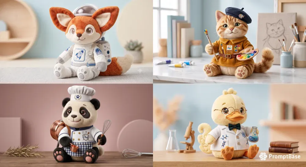 Luxury Plush Character Creators