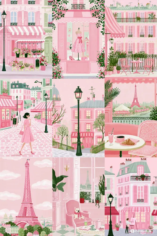 Paris Illustrations