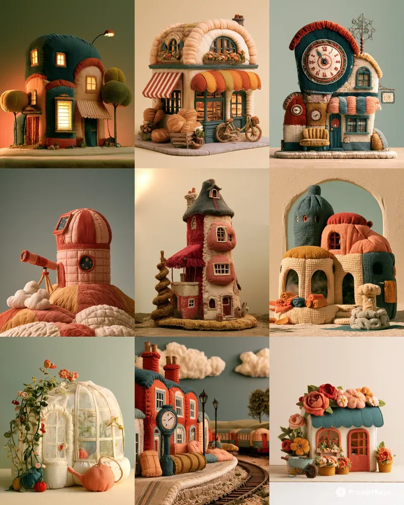 Stitched Little Somewheres