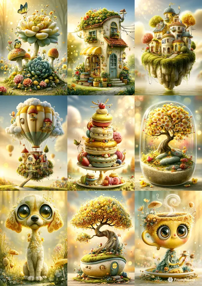 Miniature Storybook Worlds