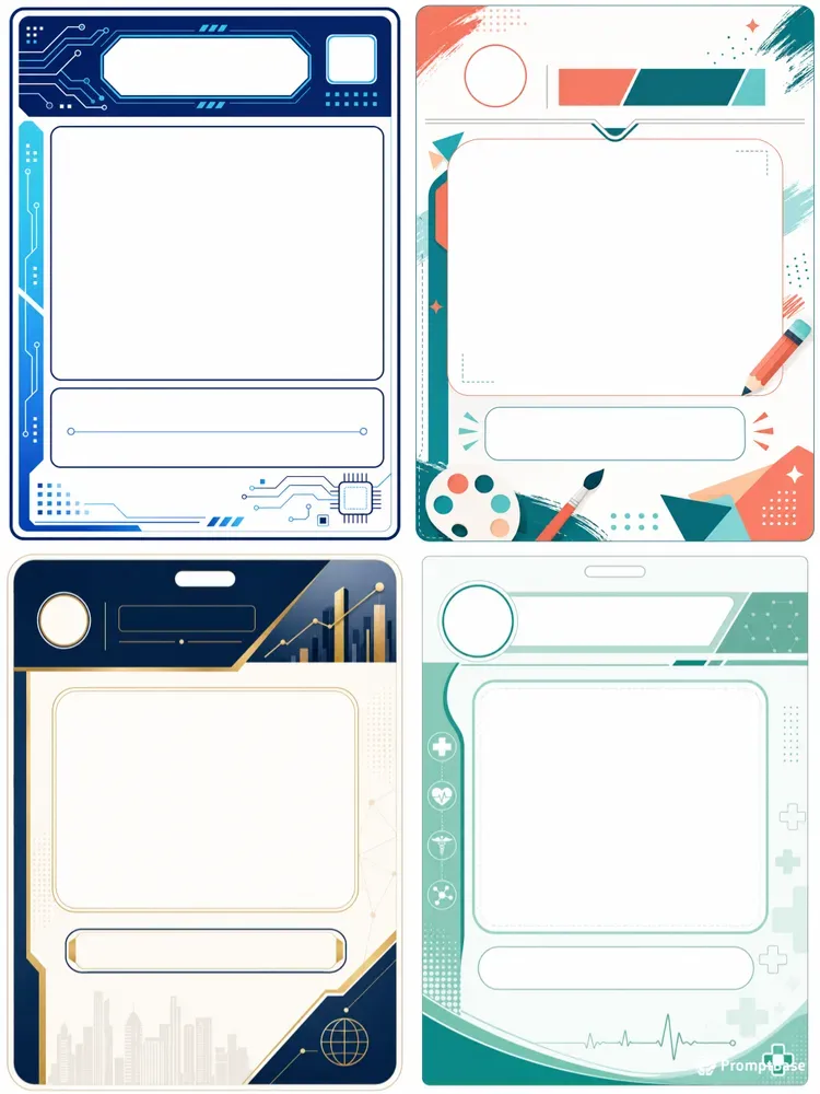 Conference Name Badge Designs
