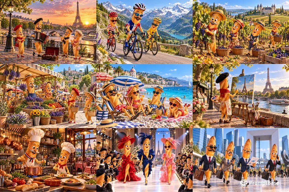 Baguette Tales Of France