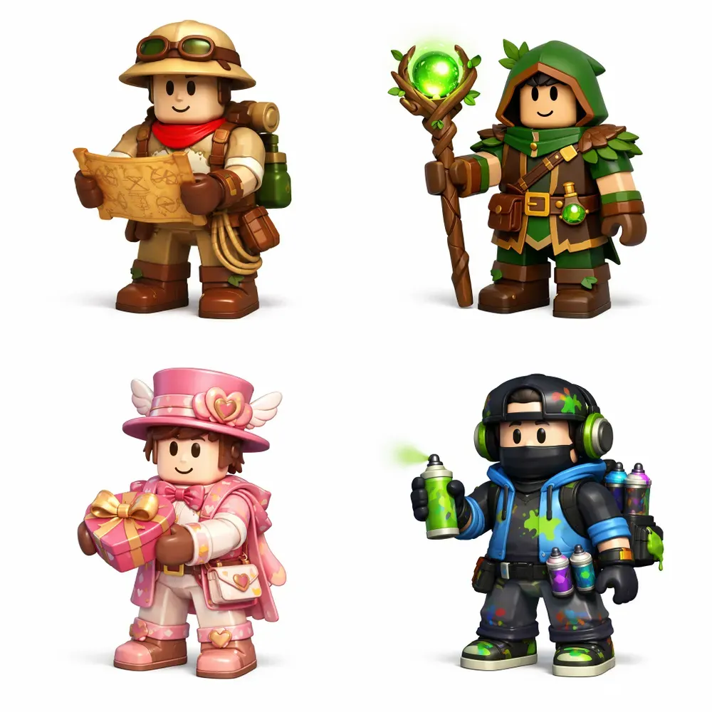 Robloxstyle Game Character Creators