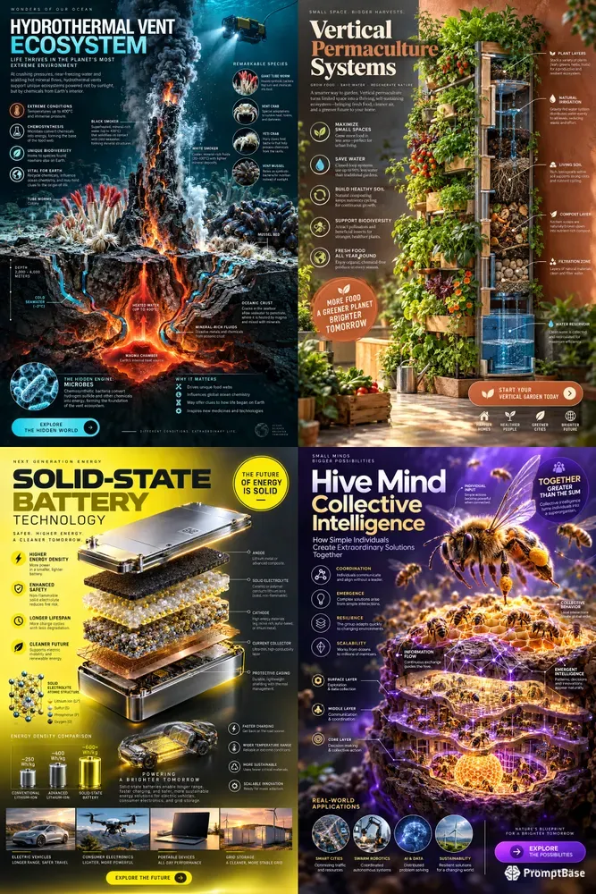 Adaptive Educational Visual Poster Art