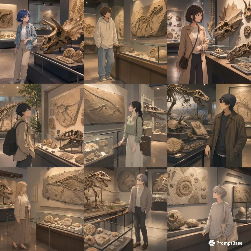 Soft Anime Fossil Museums