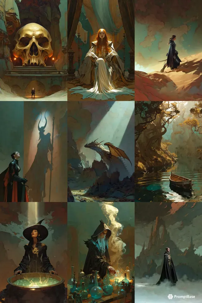 Retro Dark Fantasies