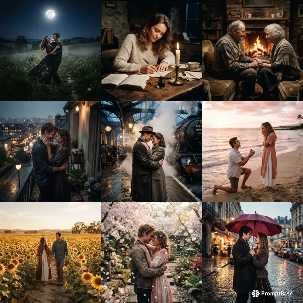 Cinematic Romantic Photo Generator