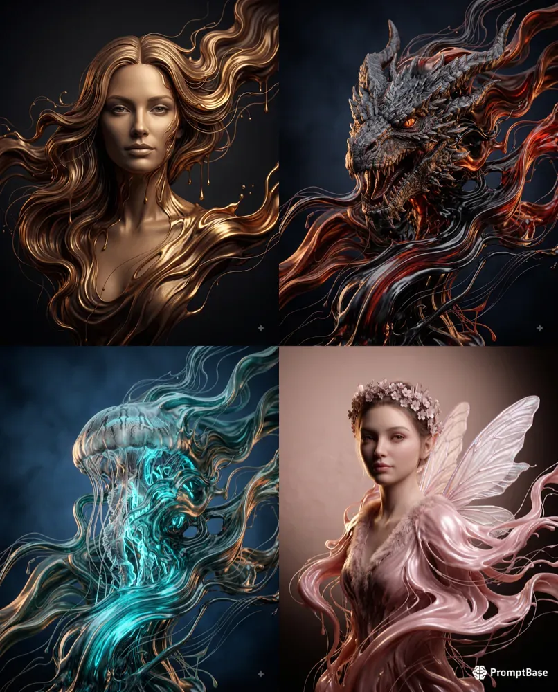 Molten Liquid Art
