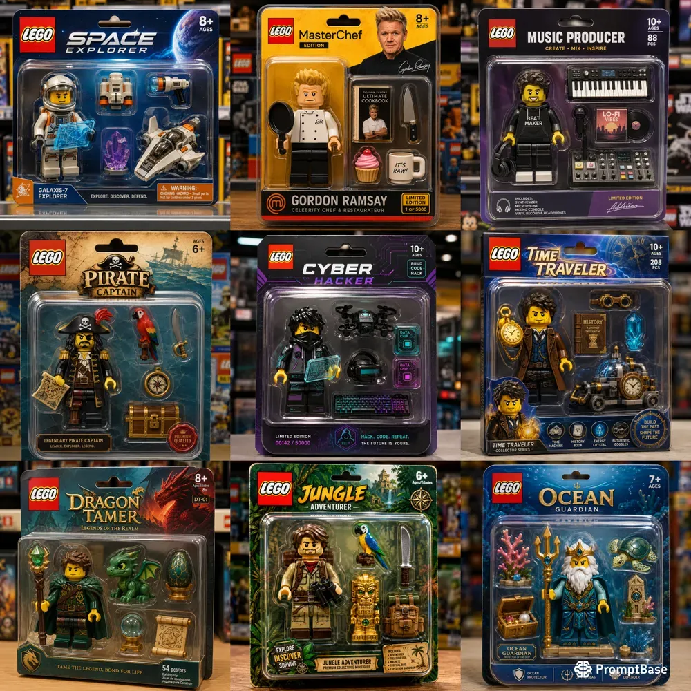Lego Collectible Toy Box Generator