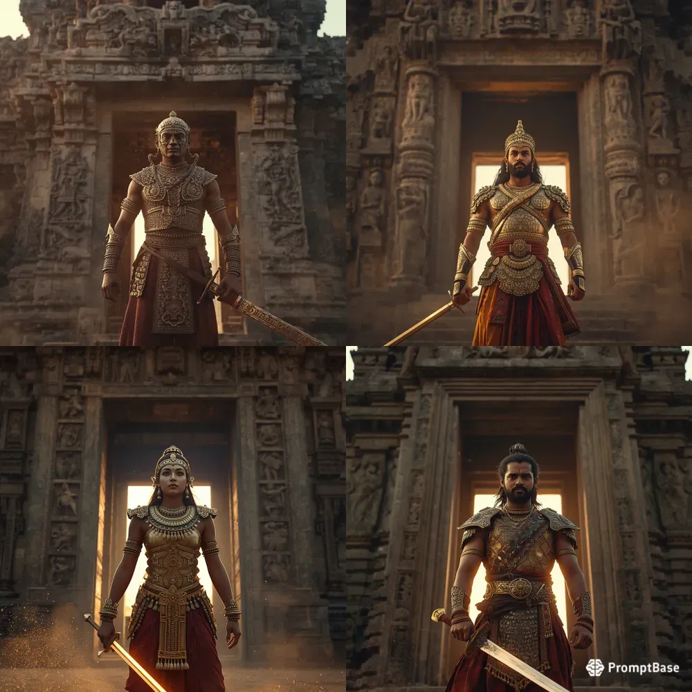 Cinematic Ancient Mythical Warriors 8K